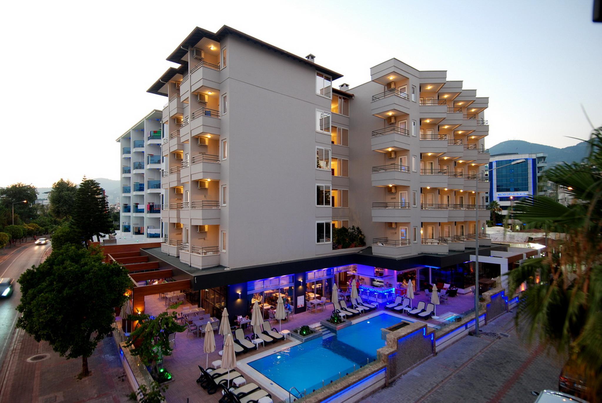 Hatipoglu Beach Hotel アランヤ エクステリア 写真