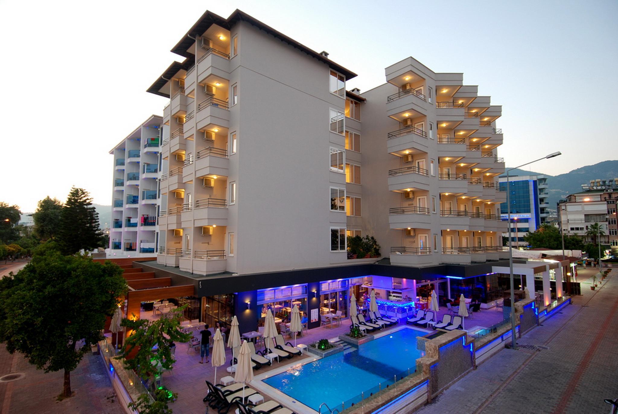Hatipoglu Beach Hotel アランヤ エクステリア 写真